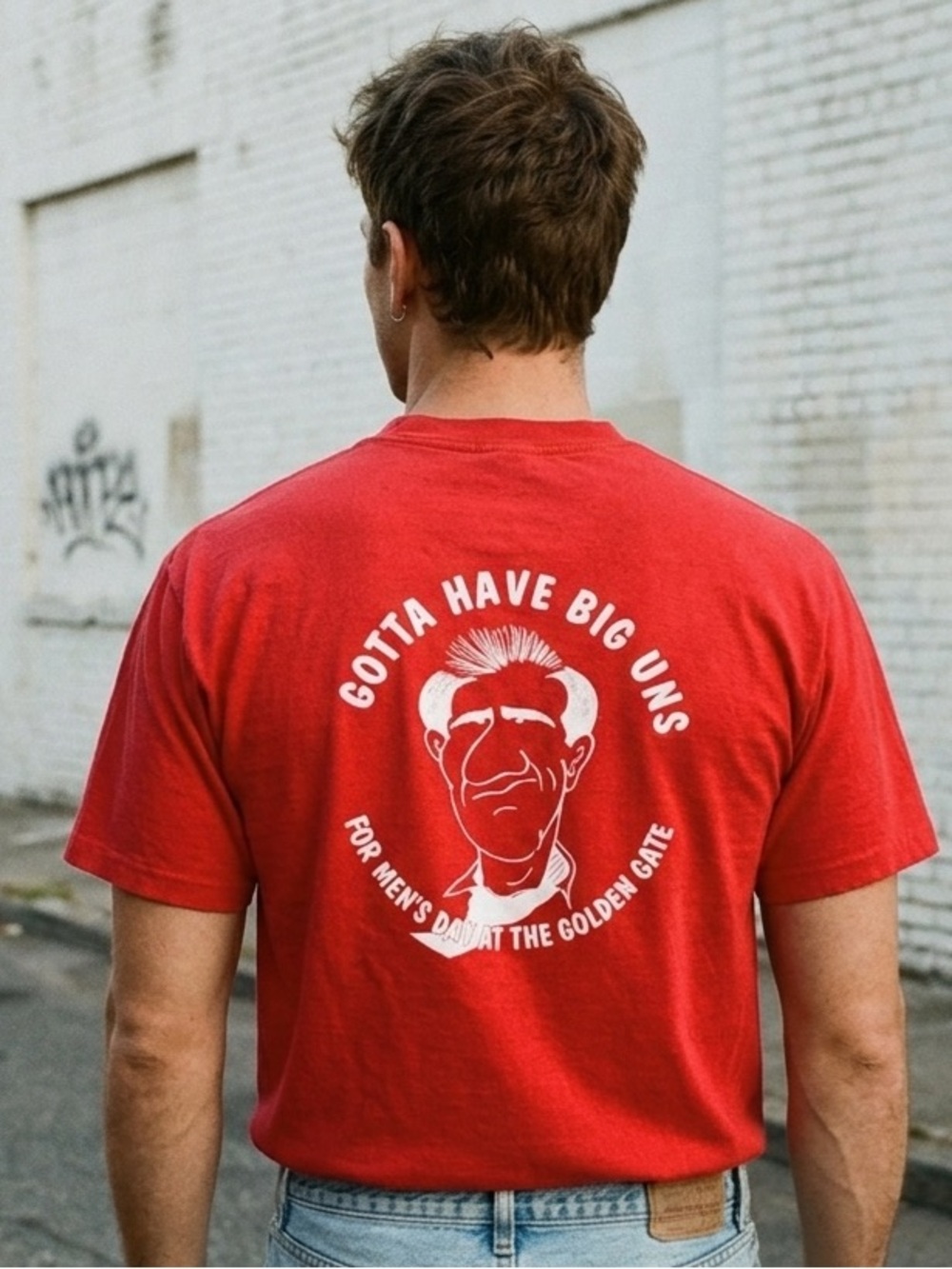 Vintage 90s Al Bundy Big Uns T Shirt XL Single Stitch Golden Gate Restaurant USA